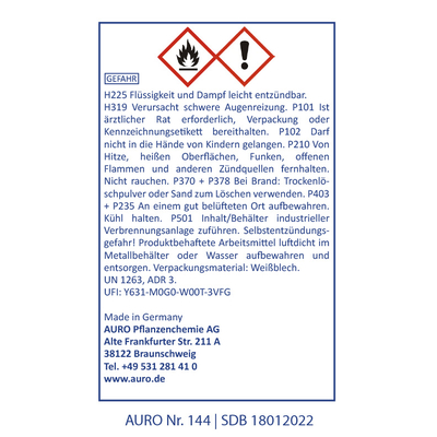 AURO Drachenblut-Beize Nr. 144 - 250 ml