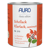 AURO Schellack-Klarlack samtmatt - Nr. 213 - 0,75 Liter