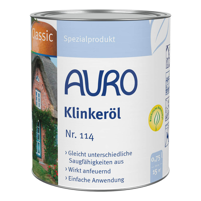 AURO Klinkeröl - Nr. 114 - 0,75 Liter