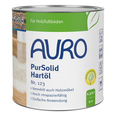 AURO PurSolid Hartöl - Nr. 123 - 0,375 Liter