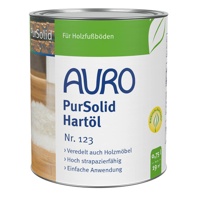AURO PurSolid Hartöl - Nr. 123 - 0,75 Liter