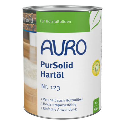 AURO PurSolid Hartöl Nr. 123 - 2,5 Liter