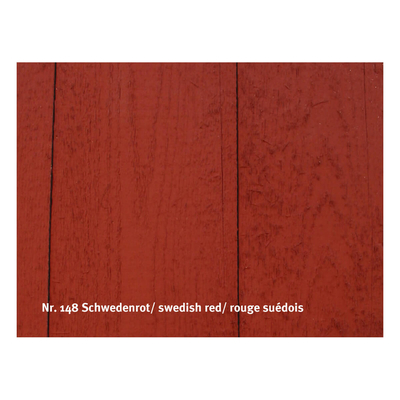 AURO Schwedenrot Holzfassadenfarbe Nr. 148 - 2,5 Liter