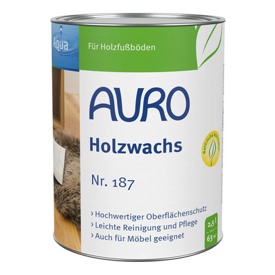 AURO Holzwachs Nr. 187 - 2,5 Liter