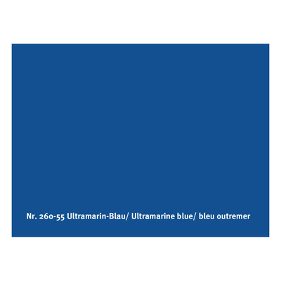 AURO Buntlack, seidenmatt, Ultramarin-Blau - Nr. 260-55 - 375 ml