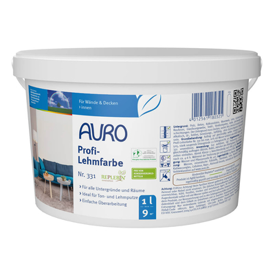 AURO Profi-Lehmfarbe Nr. 331 - 1,0 Liter
