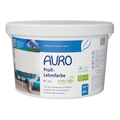 AURO Profi-Lehmfarbe - Nr. 331 - 10,0 Liter
