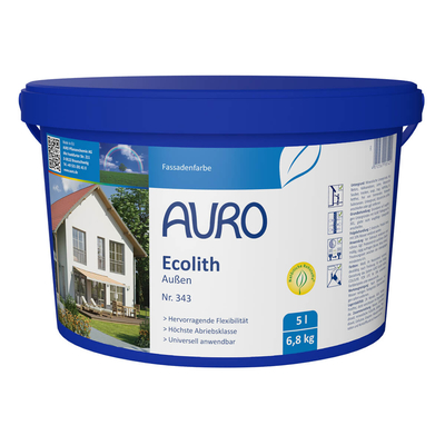 AURO Ecolith Außen-Kalk - Nr. 343 - 5 Liter
