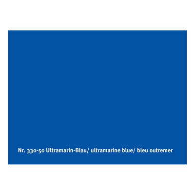 AURO Vollton- und Abtönfarbe Nr. 330-50 Ultramarin-Blau - 2,5 Liter