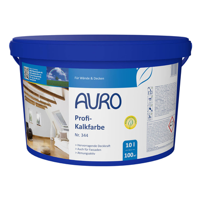 AURO Profi-Kalkfarbe Nr. 344 - 10 Liter