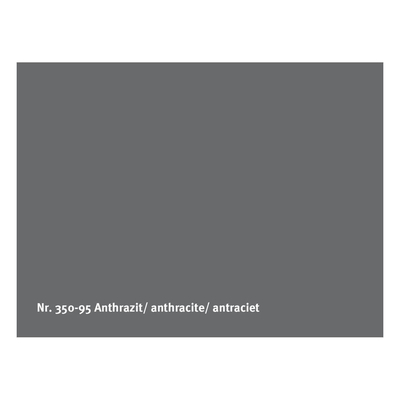 AURO Kalk-Buntfarbe, Anthrazit - Nr. 350-95 - 0,25 Liter