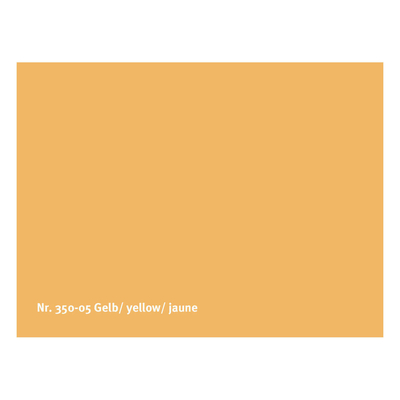 AURO Kalk-Buntfarbe, Gelb - Nr. 350-05 - 2,5 Liter