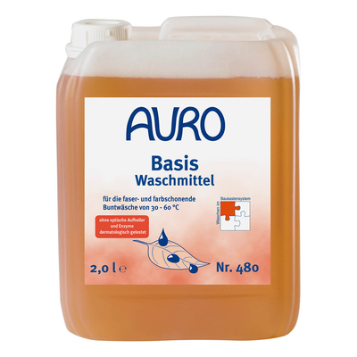 AURO Basis-Waschmittel flüssig - Nr. 480 - 2 Liter